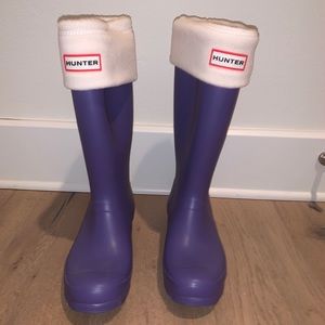 Kids Hunter Rainboots AND Socks